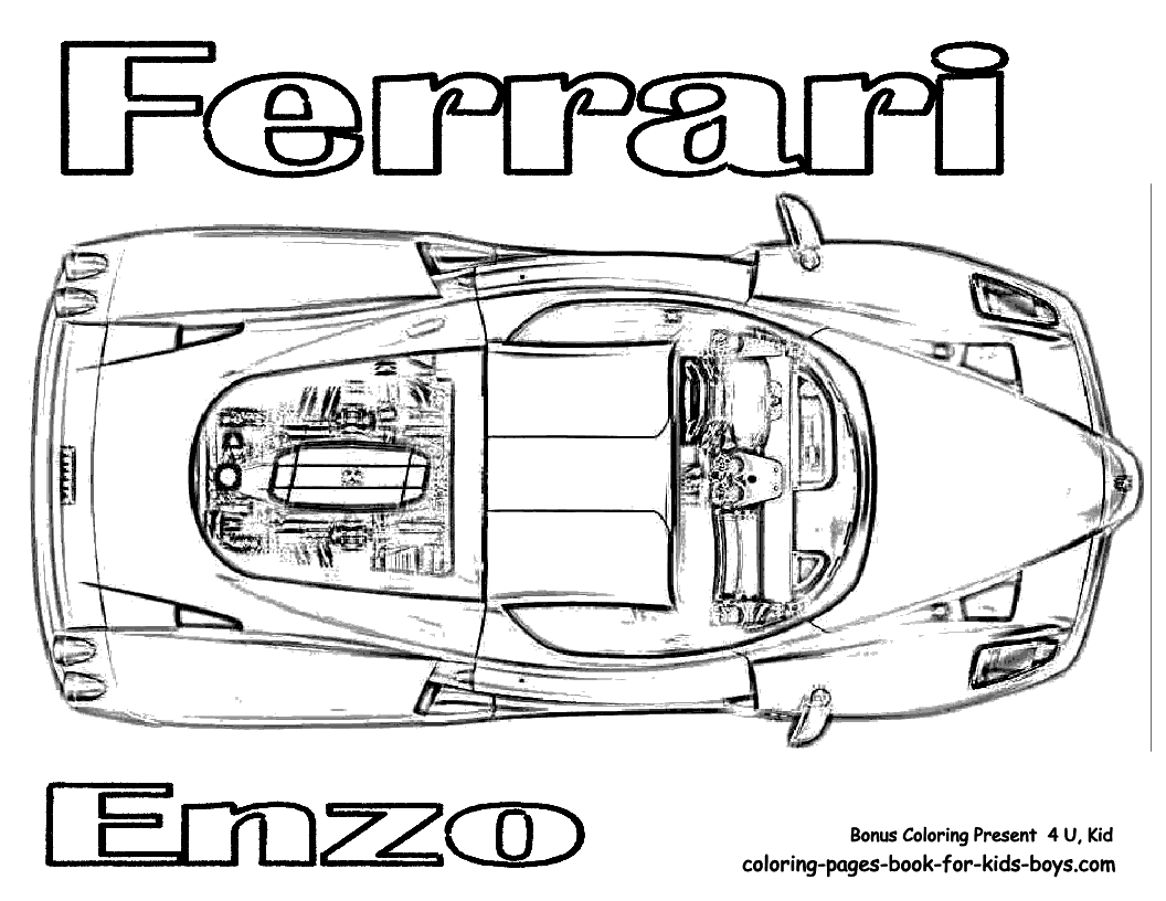 Ferrari Coloring Pages | printable - pages Ã  colorier - Ñ€Ð°ÑÐºÑ€Ð°ÑÐºÐ¸ - ØªÙ„ÙˆÙŠÙ† ØµÙØ­Ø§Øª - è‘—è‰²é  - ç€è‰²ãƒšãƒ¼ã‚¸ - halaman mewarnai - #14